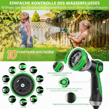 Flexi hadica VENQI 15 m s príslušenstvom