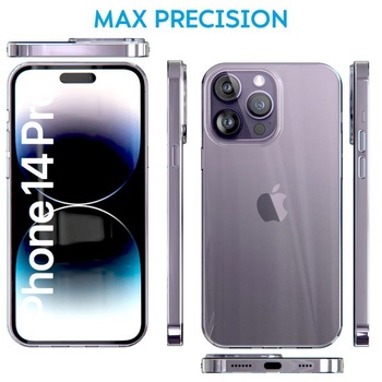 Ochranný kryt N NEWTOP kompatibilný s iPhone 14 PRO MAX (6,7 palca), mäkký TPU silikónový kryt s
