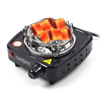 Elektrický zapaľovač dreveného uhlia Turbo Power 500 Watt, bleskovo rýchly, rúra na drevené uhlie,