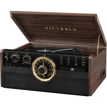 Gramofón Victrola VTA-270B Empire čierny / hnedý - Náhradný obal, nový výrobok