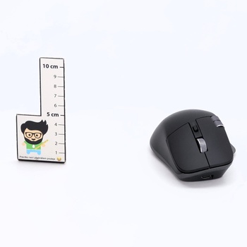 Bezdrôtová myš TECKNET Bluetooth (BT 5.0/5.0+2.4G), bočné rolovacie koliesko, super rýchle rolovanie,