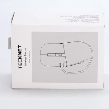 Bezdrôtová myš TECKNET Bluetooth (BT 5.0/5.0+2.4G), bočné rolovacie koliesko, super rýchle rolovanie,