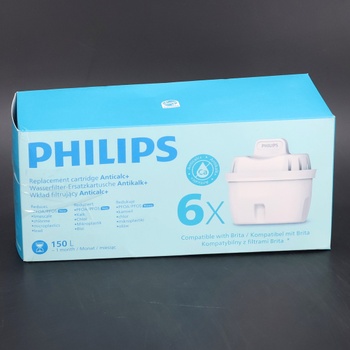 Vodné filtre Philips Water 6ks