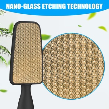 LOPHE Pilník na mozoly, Nano Glass Odstraňovač mozolů, Profesionální pedikúra, Holicí strojek na