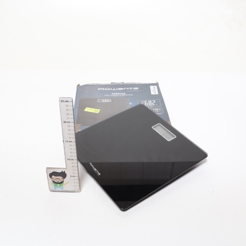 Kúpeľňová váha Rowenta Premiss 2.0, ľahko čitateľný LCD displej, až 160 kg, výška iba 2,2 cm,