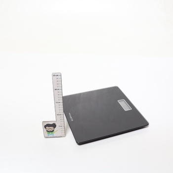 Koupelnová váha Rowenta Premiss 2.0, snadno čitelný LCD displej, až 160 kg, výška pouze 2,2 cm,