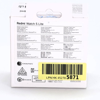 Hodinky Xiaomi Redmi Watch 5 čierne