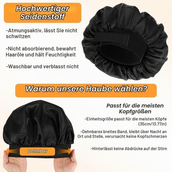 Univerzálna hodvábna čiapka na spanie Wanmu