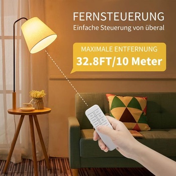 2,4GHz LED dálkové ovládání, dosah 10 m, 4 teploty barev (2700K-6000K)