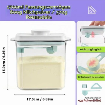Krabice na sušené mléko 1700 ml, dávkovač sušeného mléka