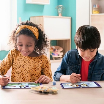 Ravensburger — CreArt Junior — Číslo na maľovanie — Bluey — Súprava na maľovanie číslami — Vek 5+ — 25573