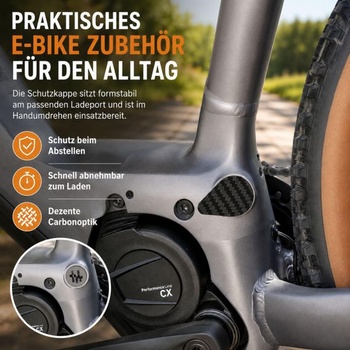 Kryt nabíjacieho portu Sintrix Fab kompatibilný so systémom Bosch Cube e-bikes 1