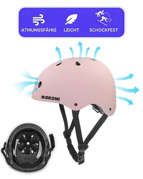 Dětská cyklistická helma, nastavitelná a vhodná pro různé sporty, od batolat až po teenagery, 3