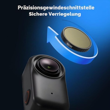 Polarizačný filter Haoge CPL, kompatibilný s DJI Osmo Nano, viacvrstvový optický HD sklenený filter,