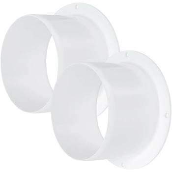 Vent Systems Větrací příruba 100 mm, plastová kulatá, rovná…
