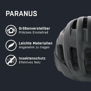 ALPINA Paranus – Lehká cyklistická helma, silné tlumení nárazů díky Hi-EPS, velké odvětrávání,