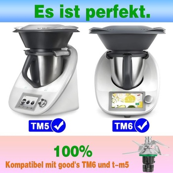 Nerezová čepel mixéru kompatibilní s Vorwerk Thermomix TM5, TM6