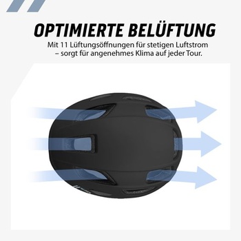Dětská cyklistická helma 80SIX s certifikací CE, snadno nastavitelná 46-58 cm, matně černá JR/XS