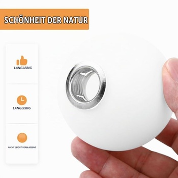 OSALADI tienidlo z matného skla, guľové sklenené tienidlo, náhradné sklo 3,15 palca pre stolné
