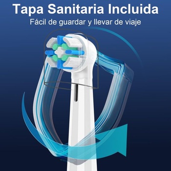 Náhradná hlavica kefky IO, kompatibilná s Oral-B IO 2/3/4/5/6/7/8/9/10, kompatibilná s Oral-B