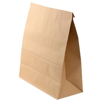 Papírové sáčky 20L - 100 kusů, kraftové papírové sáčky na odpadky, 70g/m²