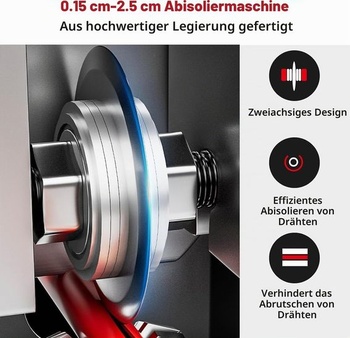 Odizolovací stroj pre káble 1-25 mm, automatický odizolovací nástroj, 3kanálový odizolovací stroj