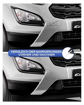Retušovací lak N1 Blue Jeans Metallic kompatibilný s vozidlami Ford Exact Match pre odštiepky a škrabance