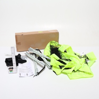 Prenosný vyskakovací futbalový gól Amazon Basics pre tréning na záhrade 1,82 x 1,21 m