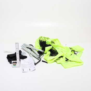 Prenosný vyskakovací futbalový gól Amazon Basics pre tréning na záhrade 1,82 x 1,21 m