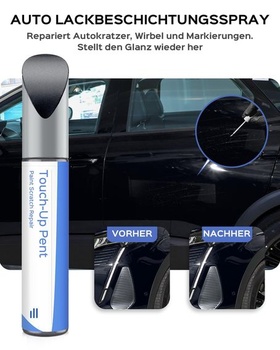 EKU Bleu Encre Nacre/Twilight Blue metalická opravná barva pro Peugeot Exact Match – Oprava