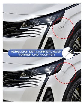 EKU Bleu Encre Nacre/Twilight Blue metalická opravná barva pro Peugeot Exact Match – Oprava