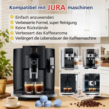 24 třífázových čisticích tablet kompatibilních s JURA 25045