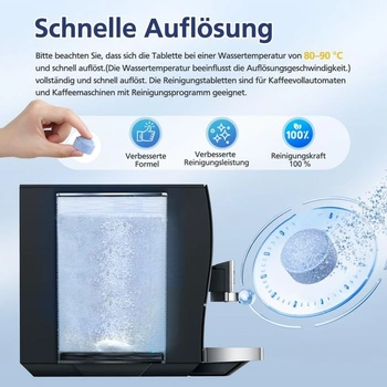 24 třífázových čisticích tablet kompatibilních s JURA 25045