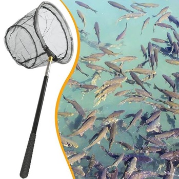 Rybářská síť, 2 kusy motýlích síťek, podběrák, roztažitelná od 40,5 cm do 151,5 cm, teleskopická