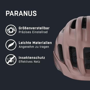 ALPINA Paranus – Ľahká cyklistická prilba, silné tlmenie nárazov vďaka Hi-EPS, veľké odvetrávanie,