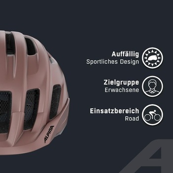 ALPINA Paranus – Ľahká cyklistická prilba, silné tlmenie nárazov vďaka Hi-EPS, veľké odvetrávanie,