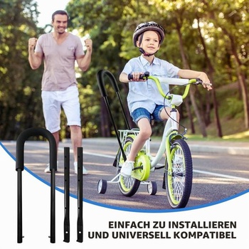 Držiak na detské bicykle, držadlo na detské bicykle, pomôcka na tréning jazdy na bicykli, držadlo na bicykel.