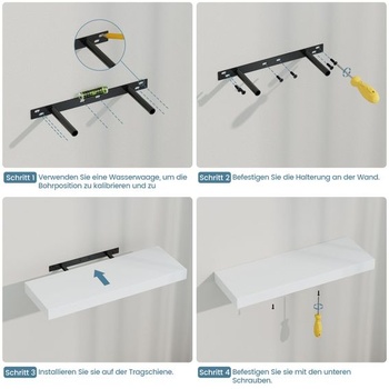 Sada dřevšných poliček FURNITABLE