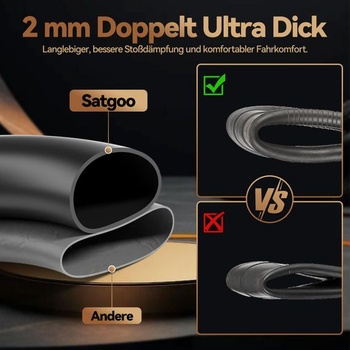 Duša pre elektrokolobežku 10 palcov 10x2/2,125, rovný ventil, dvojito zosilnená ultra tenká, pre