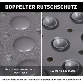 Kúpeľňová rohož Mofonky duschmatte rutschfe