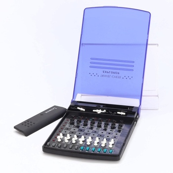 Lexibook Lexibook-LCG500, elektronická cestovná šachová sada, 32 dielikov, 64 úrovní obtiažnosti, 1 až