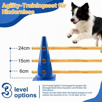 Sada agility pre malé psy, Detské agility tréningové vybavenie, Prekážky pre kone a psie dráhy,