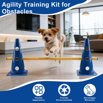 Sada agility pre malé psy, Detské agility tréningové vybavenie, Prekážky pre kone a psie dráhy,