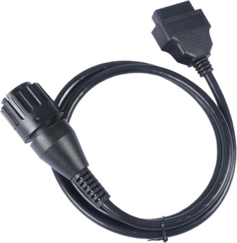 10-pinový OBD konektor pre motocykle kompatibilný s adaptérom OBD2 z 10-pinového na 16-pinový konektor