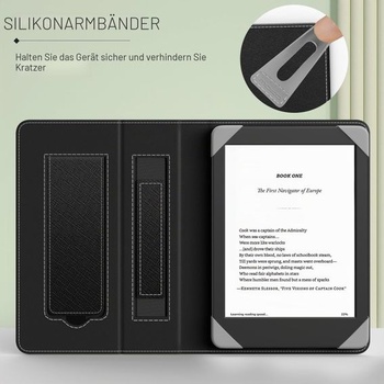 Univerzální pouzdro Moko pro 6palcovou čtečku elektronických knih a tablet Kindle, agávově zelená