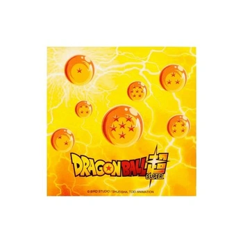 Obrúsky Dragon Ball Z, 20 kusov, žltooranžové, 33x33cm -…