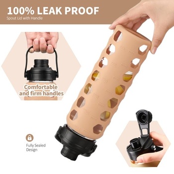Fľaša na pitie HYDRAGLAZIC HBEI-24OZ-Amber