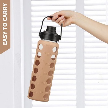 Fľaša na pitie HYDRAGLAZIC HBEI-24OZ-Amber