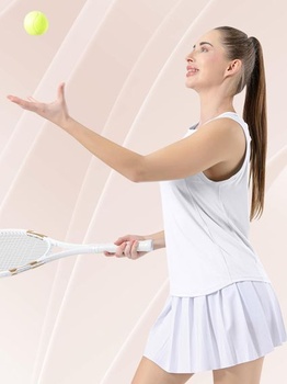 Bezioner Sport Top Dámske sieťované bežecké tričko na jogu Dámske rýchloschnúce tenisové golfové