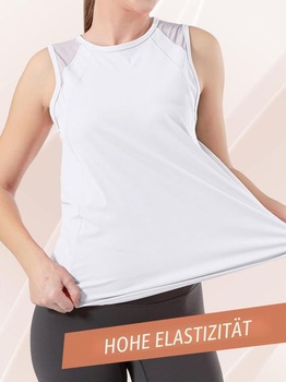 Bezioner Sport Top Dámske sieťované bežecké tričko na jogu Dámske rýchloschnúce tenisové golfové